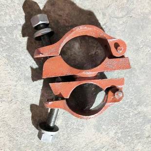 玛钢卡十字扣件地建筑工LMB定钢管脚手架用十字固对接扣件扣