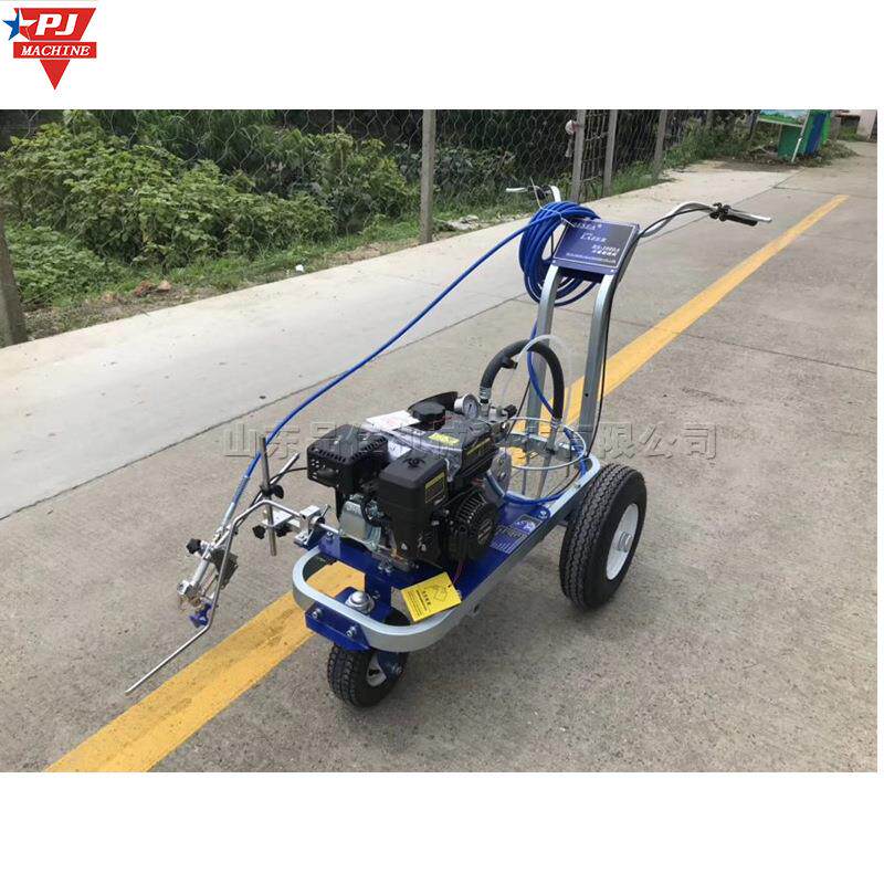 手推式冷线喷划线机 路政马路道路766标线画线机 市道公路汽油标