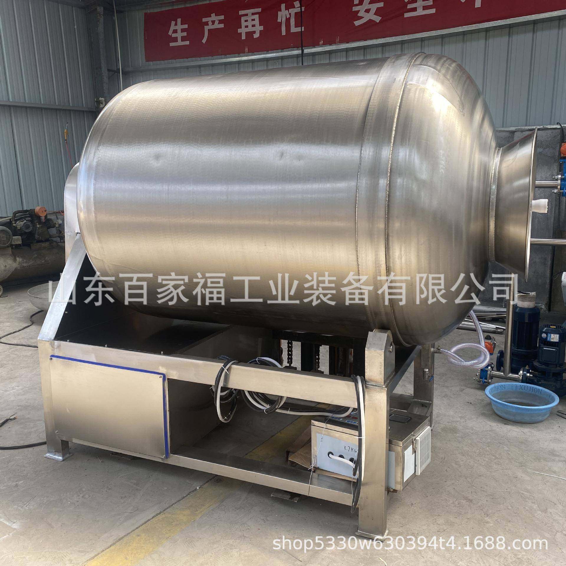 黑椒牛肉真空腌机火腿料肉腌制设备BJF-100-商频用肉类原变真空滚