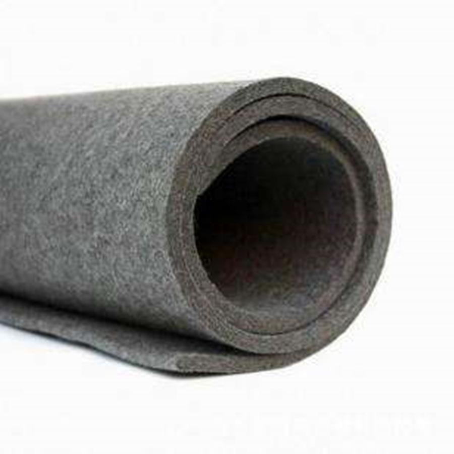 大棚保温水泥毯公路养护鸡舍黑心棉防寒毛毡工业化纤土工布