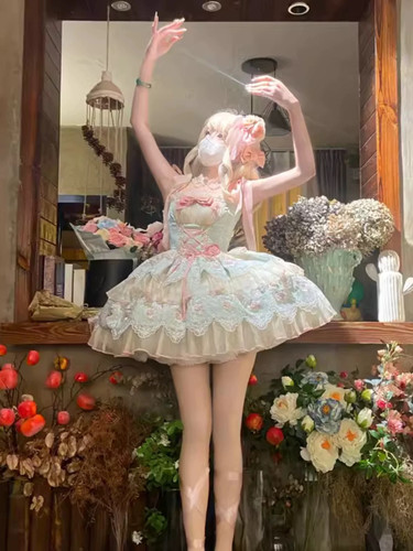 樱姬lolita原创设计浮春生 正版JSK日常轻lo公主裙蓬蓬公主洛丽塔