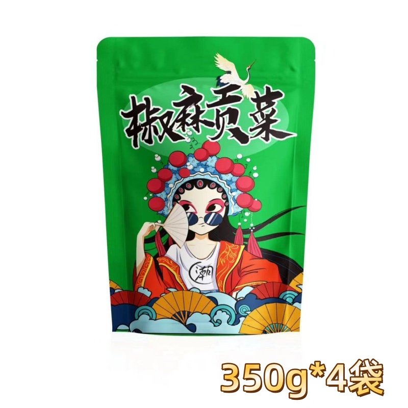 许记久久香椒麻贡菜350g*4袋鲜嫩脆爽零食开袋即食凉拌下饭菜咸菜,水产肉类/新鲜蔬果/熟食,腌制/榨菜/泡菜,淘宝优惠券,粉丝福利购,淘宝优惠卷