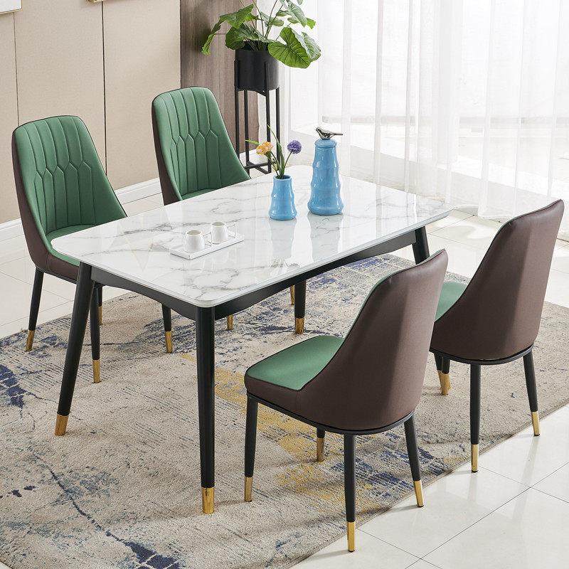 北欧轻奢实木餐桌椅组合小户型4人6人餐桌简约现代家用长方形饭桌,住宅家具,玻璃餐桌,淘宝优惠券,粉丝福利购,淘宝优惠卷