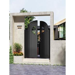 铝合金别墅庭院大门2025年新款铝艺双开门户外农村自建房院门围墙