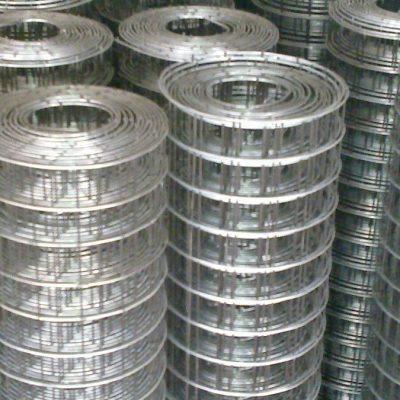 热镀锌铁丝网围栏电焊网养殖鸡钢丝网格阳台防护小孔防鼠隔离铁网