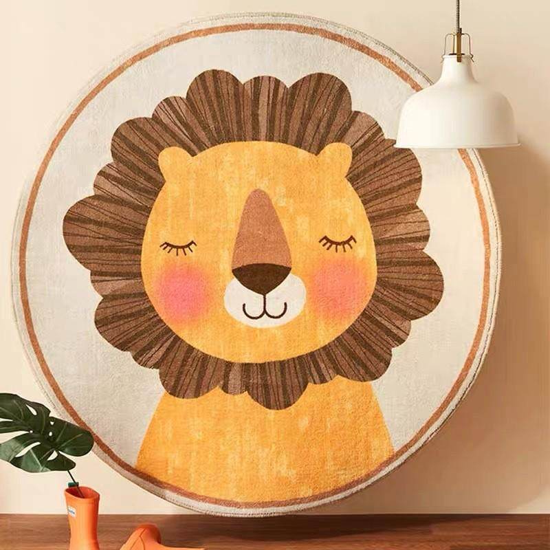 圆形防滑转椅儿童地垫电脑椅客厅椅子隔音卧室书房学习椅垫子地毯,居家布艺,地毯,淘宝优惠券,粉丝福利购,淘宝优惠卷