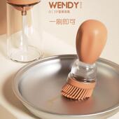 刷油刷子硅胶油瓶油刷带瓶厨房烙饼食品级烧烤计量家用耐高温一体