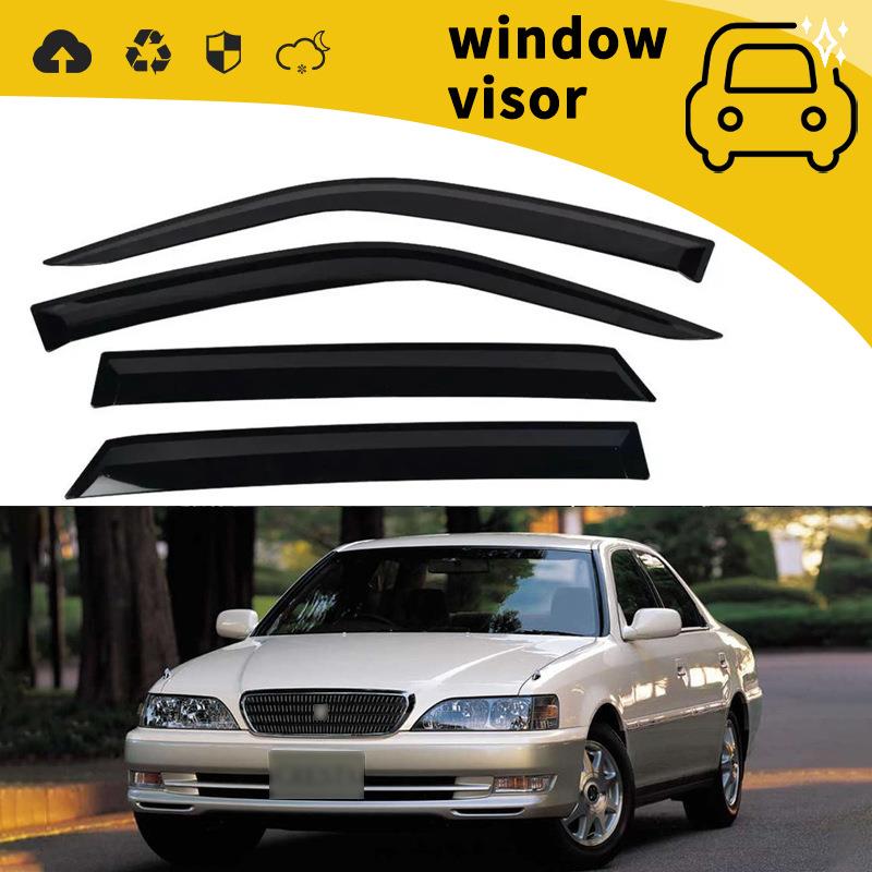 适用于1991-2000丰田可列斯特GX90GX100车门晴雨挡车窗雨眉改装饰