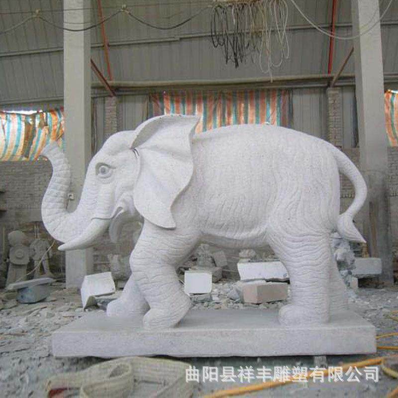 石雕石牛雕塑摆件景区广场景观动物雕塑汉白玉耕田牛石雕雕塑