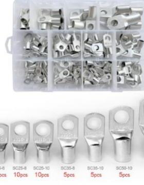 电商SC系列窥口铜接线端子120pcsTerminals