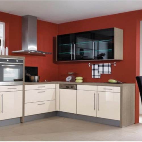 工厂现代厨房厨柜烤漆柜门多层板柜体橱柜收纳整体设计