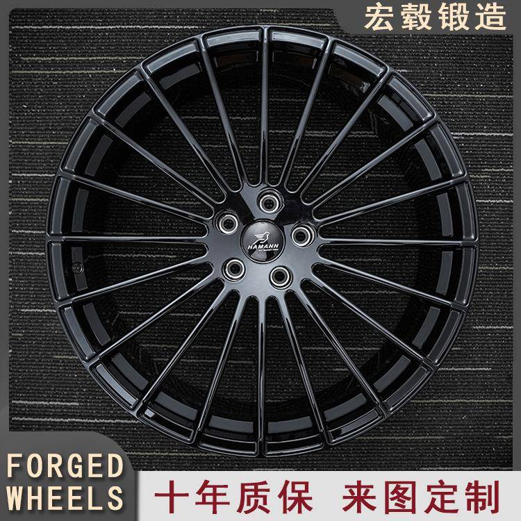 宏毂锻造轮毂改装17/18/19/20/21/22寸铝合金6061-T6适用于全车型