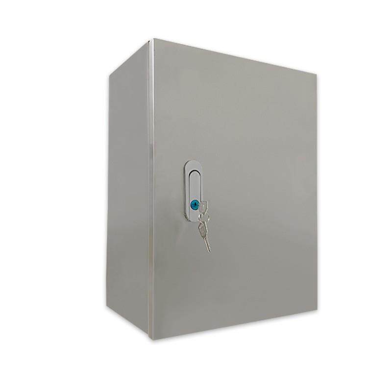 不锈钢配电箱户内明装监控设备箱 室内电控箱控制箱40*30*20