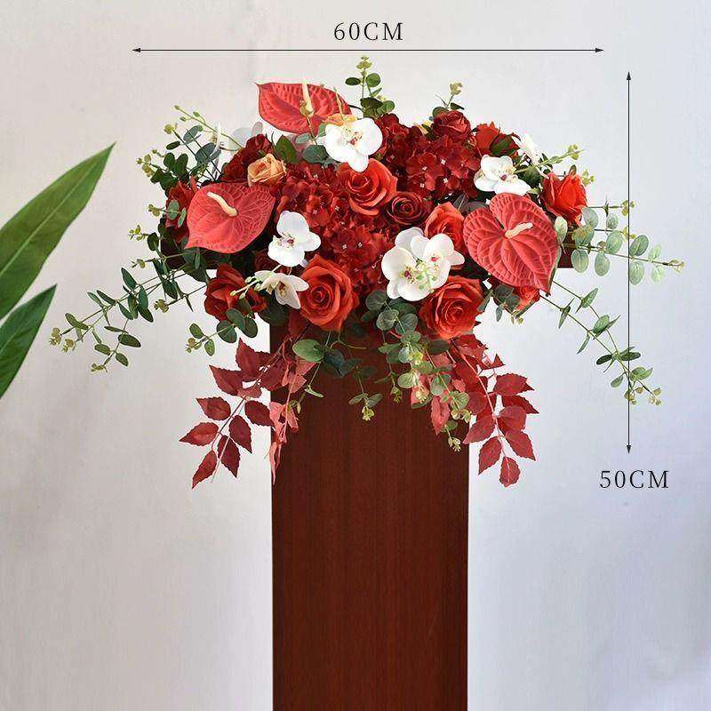 高档商务演讲台花束主席台司仪台假花挂式下垂仿真花会议桌花摆花,节庆用品/礼品,婚庆绢花,淘宝优惠券,粉丝福利购,淘宝优惠卷