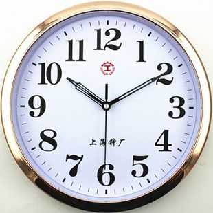 创意 厂促钟表挂钟客厅卧室公室墙上时钟免打孔方形简约现时尚