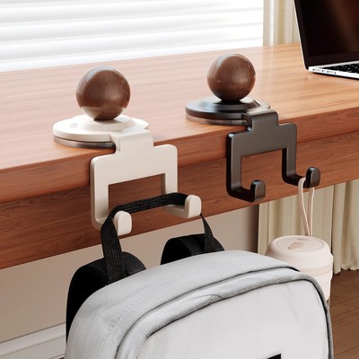 书包挂钩学生课桌侧边挂包神器可移动水杯雨伞挂勾教室桌边挂包杆