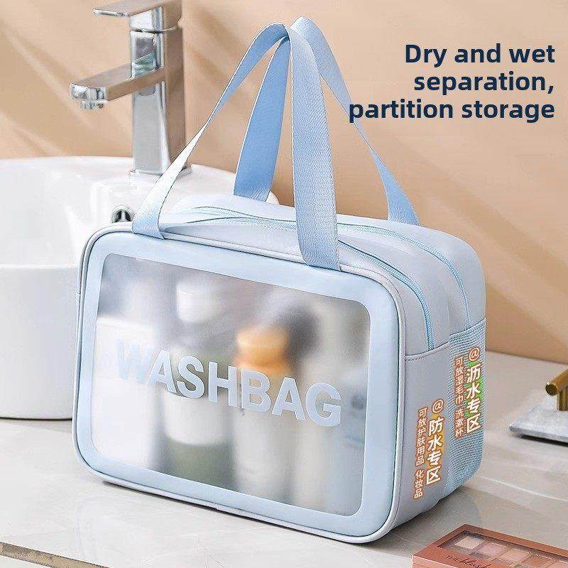 大容量女性化妆袋2025新款便携式护肤化妆品收纳袋小型旅行化妆袋