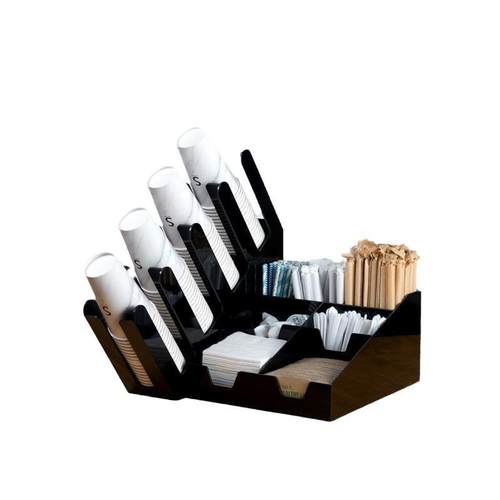 奶茶杯放置架奶茶店收纳架纸杯架子咖啡店吧台吸管器具取杯架套装