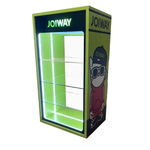 工厂烟柜超市促销台商店展示柜亚克力展示架便携产品样品展架