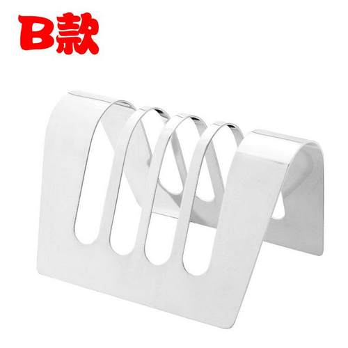 OQ5M不锈钢面包架方包切片面包片干放置架子土司片展示架子自助餐