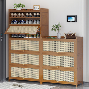 速发简易鞋架多层防尘宿舍屋家用小窄门口鞋纳经置型收柜济物架