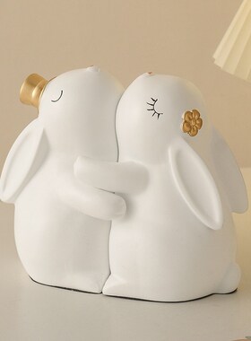 速发书挡小象摆件创意居子书柜书桌面办公室玄兔客厅电视柜家关装