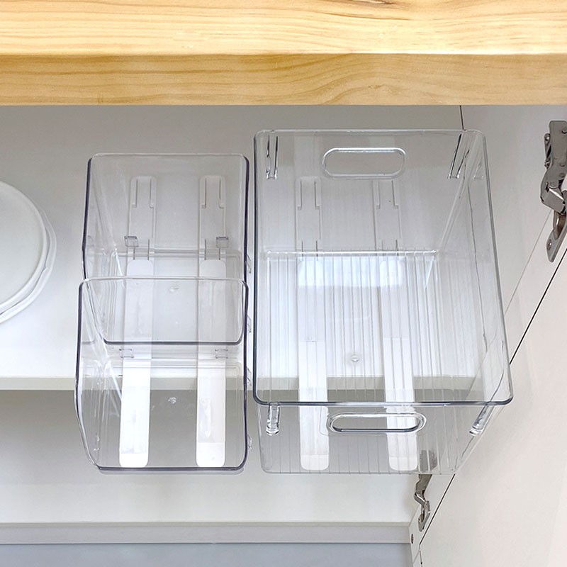 速发栋哈收轨道塑料配件 纳筐厨房宿舍收纳盒屉抽式滑轨贴条