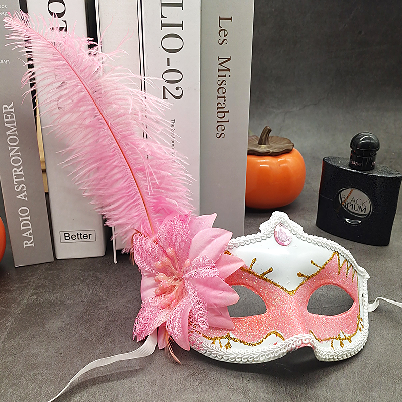 速发新款爱莎冰雪奇缘儿童面具舞蹈儿童脸幼园儿半节公主化妆舞会