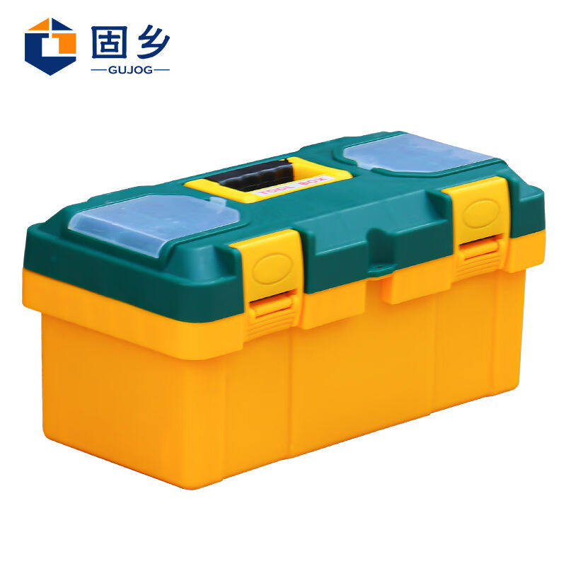 速发厂厚加家工具箱多功能大寸塑料电工专用收纳箱车载手提箱17号