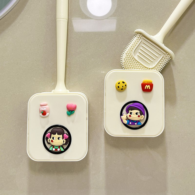 速发202新款马所刷家用无可角死爱洗厕桶神器刷子置物架免打孔