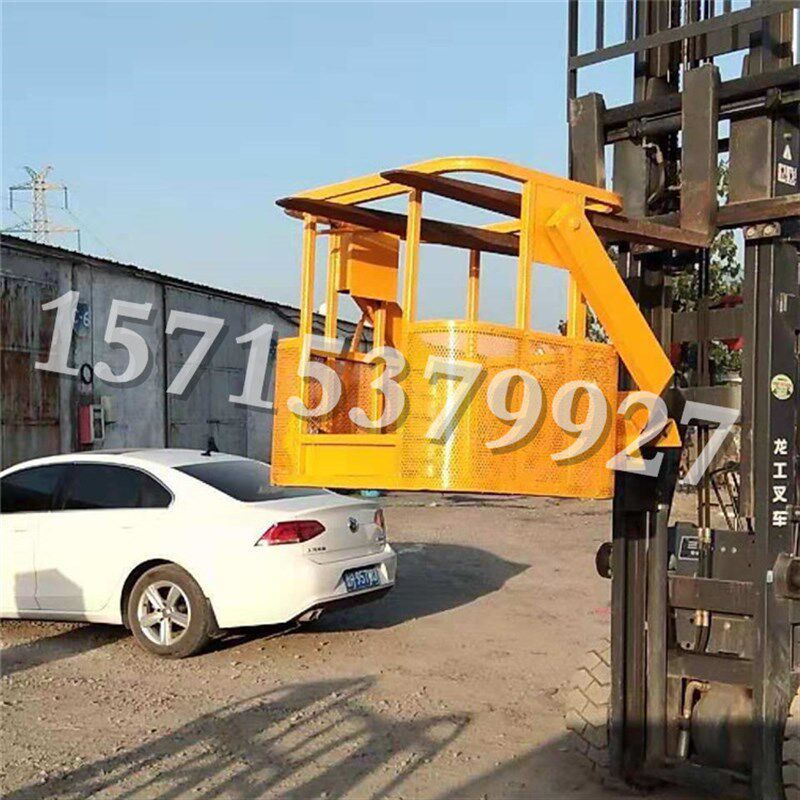 现货速发25吨吊车吊篮徐工柳工三一中联吊车挎篮高空施工吊框顶框
