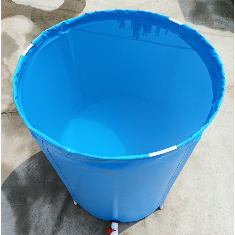 现货速发家用可折叠大号水桶雨水收集器便携式洗车用软体接水桶户