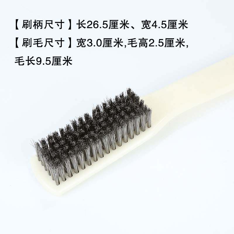 现货速发超大超硬文玩毛刷金刚核桃清理钢丝刷大号不锈钢钢丝刷子