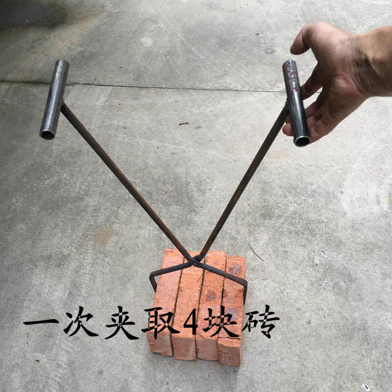 现货速发砖夹子装车砖夹红砖非标砖青质砖水泥砖砖钳抱夹手工夹钳