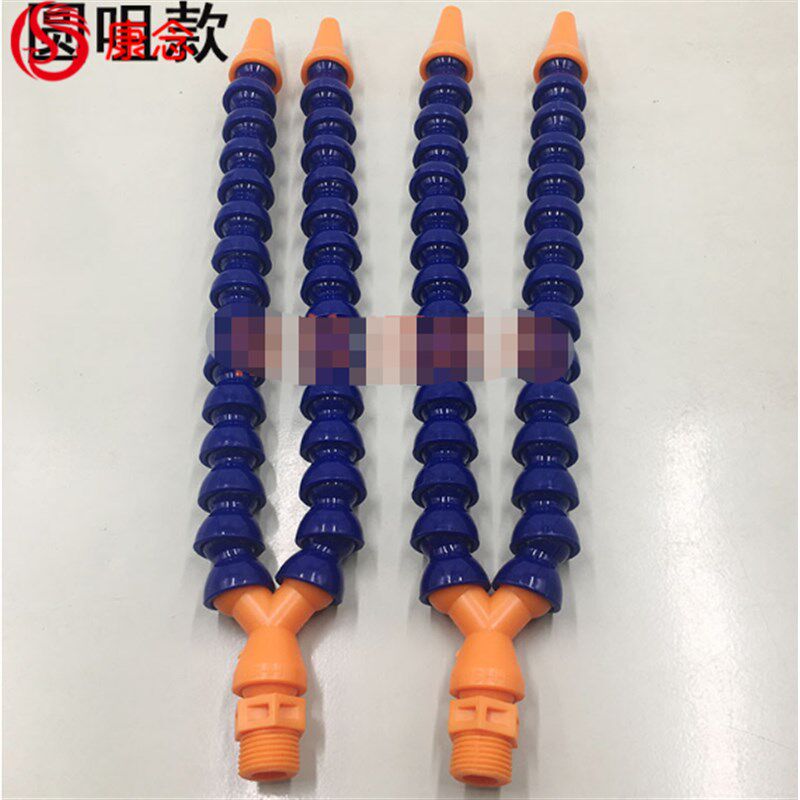现货速发分叉塑料机床冷却水管喷嘴双头Y型竹节向蛇形管 车床数控