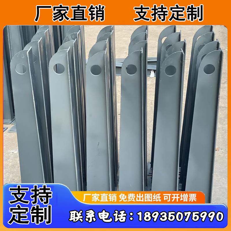 现货速发可玻璃雨棚钢梁钢架支架雨棚牛腿支架牛腿梁H形钢结构碳
