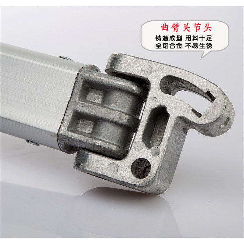现货速发伸缩遮伸缩棚配件新款铝雨棚曲合金篷手臂铝臂户外雨篷配