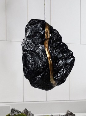 速发抽矿玻璃钢石陨空中吊饰酒店商场头象石雕塑天花板悬挂装饰品