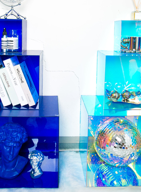 速发亚克力吊顶装饰店铺陈卡布布置橱窗打列摆件装饰节日点展活动