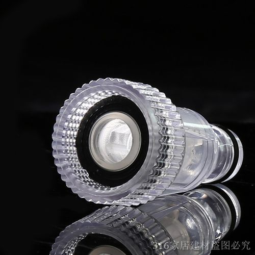 速发清洗机 洗车机洗高压清滤机配件 通用组件透明过 螺母快接奶