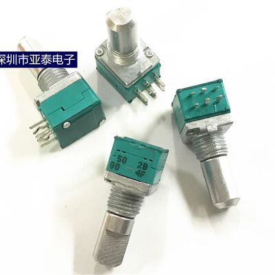 速发FD福华RK0M转精密电位器双联B5K轴长15M7音量旋型电位器502