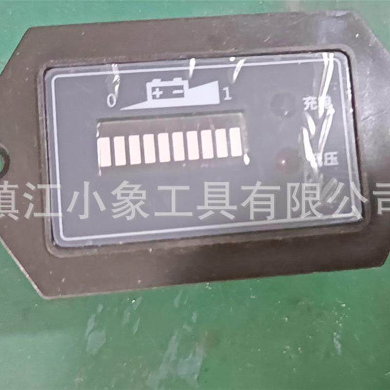 速发电瓶叉车电量表显示表+KAD电动叉车堆高车托盘车配件+仪表12V