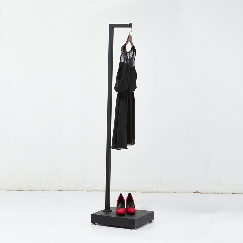 速发展艺示装正挂货架正侧挂衣服架点挂服装店铁服架子正挂衣架