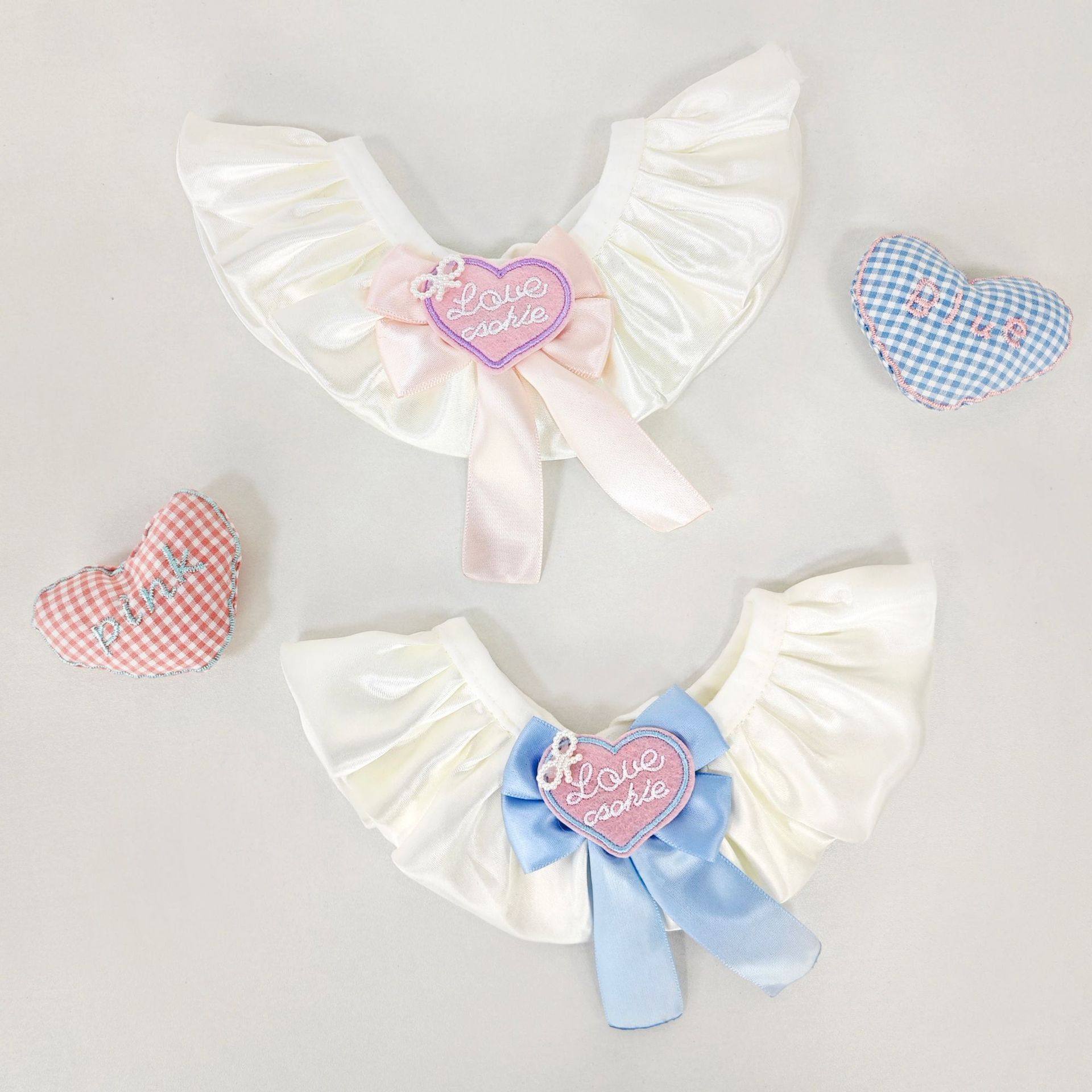 可爱爱心珍珠蝴蝶结宠物奶油围兜领结系带调节猫咪小型犬拍照围巾,宠物/宠物食品及用品,围巾/口水巾,淘宝优惠券,粉丝福利购,淘宝优惠卷