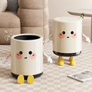 垃圾桶家用大容量高颜值可爱风卧室客厅厕所用按压开盖垃圾桶塑料