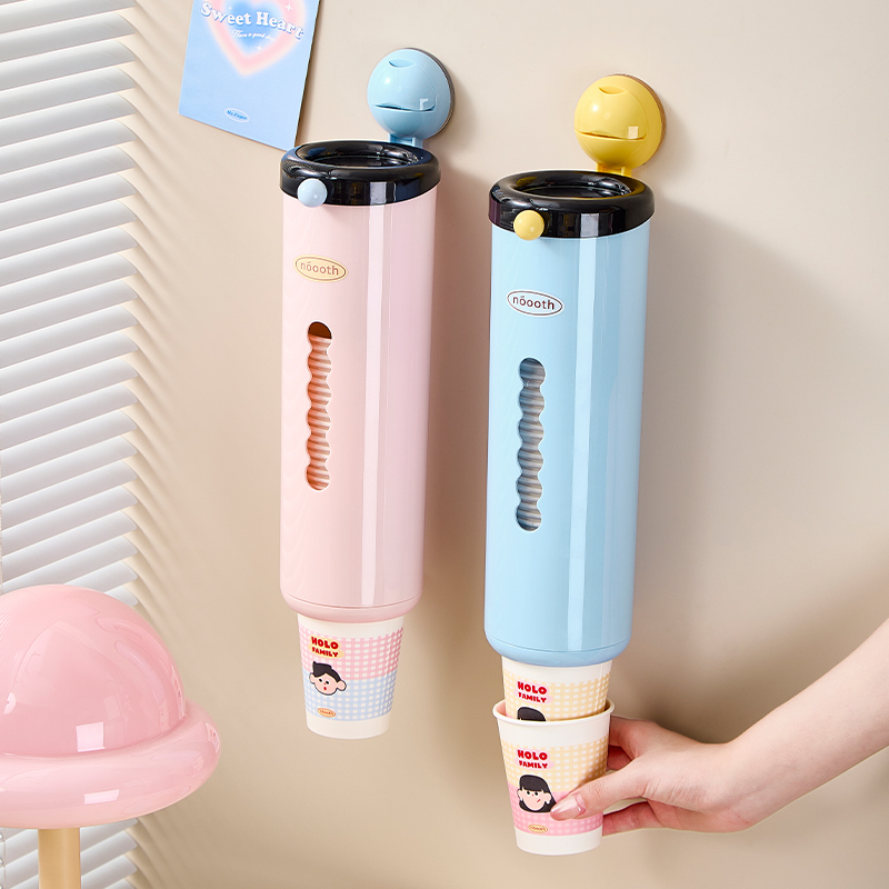 一次性杯子取杯器家用纸杯架