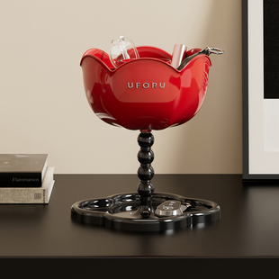 ins简约玄关置物架入户门口放钥匙收纳摆件卧室桌面化妆品收纳盒