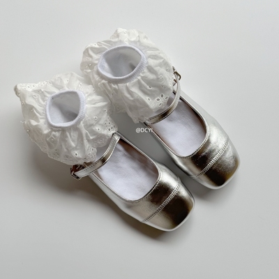 芭蕾风方头浅口法式玛丽珍