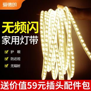 饰吊顶超亮户外线灯条220vcob灯条 爱德朗led灯带无频闪客厅家用装