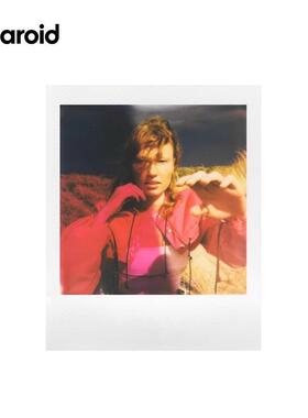 宝丽来（Polr胶oid）G白o彩色迷雾a紫相6017纸宝丽来GO拍立得黑框